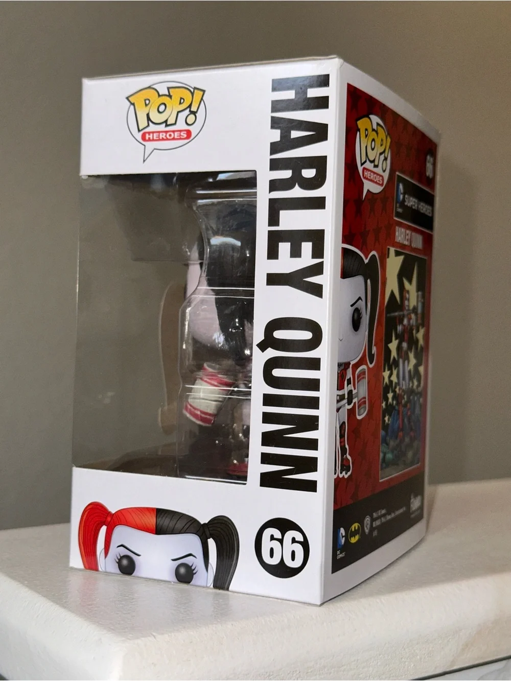 FUNKO POP! HEROES HARLEY QUINN #66 NIB VAULTED